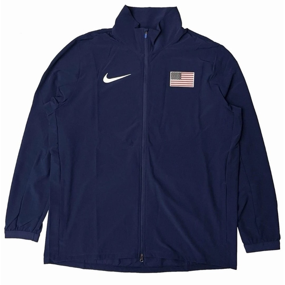 Nike USA International Team Pro Elite Blue‎ Size XLarge Track Jacket CV0293-492
